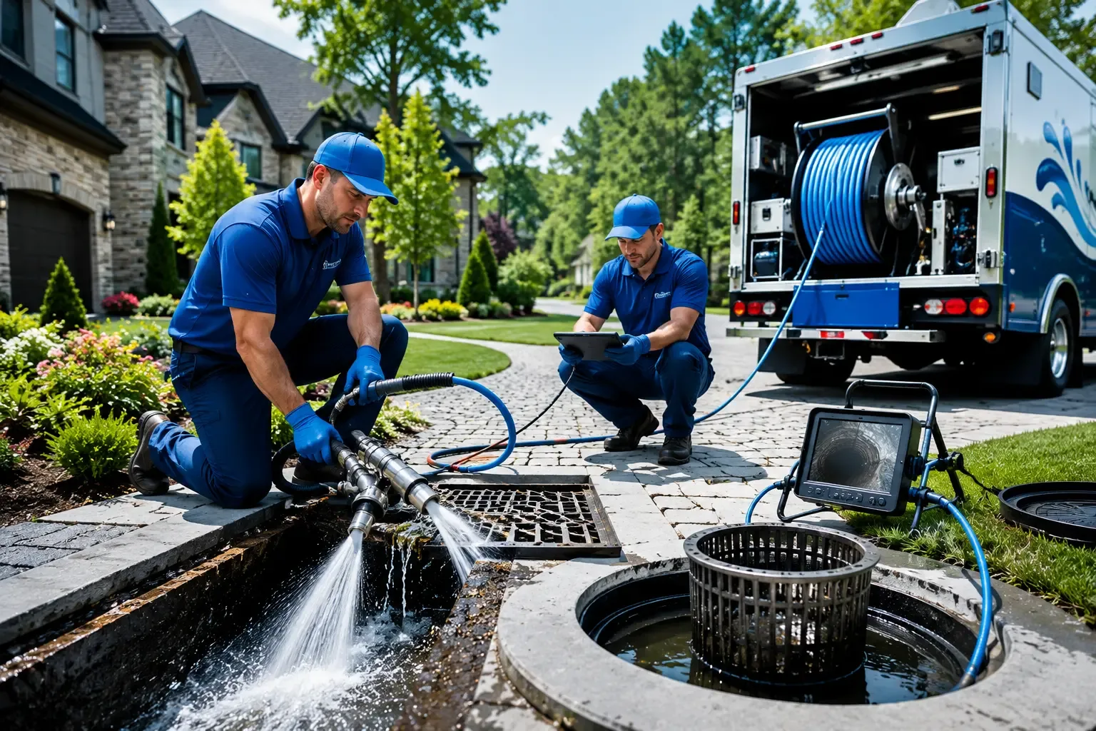 Local outdoor drain cleaning professionals in Big Rapids, MI